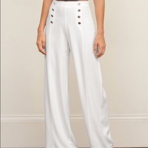 Wide Leg Sailor Pants
